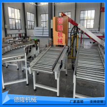 小型滚筒输送机 爬坡机辊筒输送带 输送物流传送带自动化设备