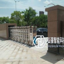 石湾电动伸缩门，道闸，车牌识别订做，伸缩门厂家批发安装