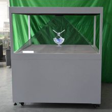 全息投影展柜 360度裸眼3D金字塔 悬浮成像沙盘 互动展示柜
