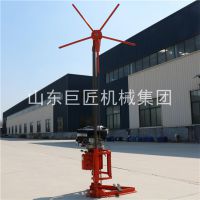 巨匠型轻便地质勘探钻机价格 汽油动力野外施工更方便