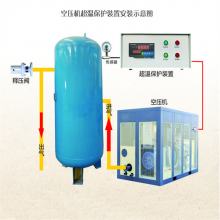 山能 KZB-3螺杆空压机风包超温保护装置 一控二空 空压机风包超温保护装置