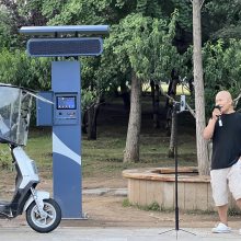 广场舞定向发声音箱 深圳公园广场指向性广场舞音柱 OEM个性化定制