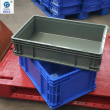 配送周转箱系列 供应物流箱工具箱 加厚塑料灰色箱 防紫外线