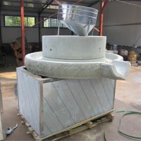 香油石磨机械 直供 大型酒店天然石磨豆浆机 花生酱米浆机 骏力