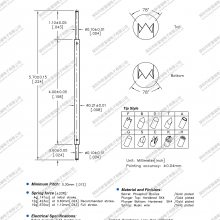 ¸רҵBGA˫ͷPogopin뵼롢PCB̽ 3.5/pcs