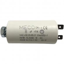 意大利MECO电容 CMI-4 插片款 8UF 450VAC EN60252 电机启动电容器