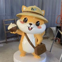 玻璃钢不锈钢泡沫定制卡通人物雕塑，企业文化吉祥物，学校幼儿园图书馆等通用