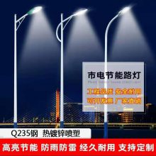220V道路灯价格LED模组超亮锥形圆管镀锌户外亮化工程货源充足