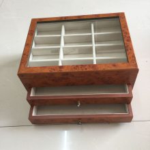 瑞胜达天然木盒订制 首饰套装木盒加工厂家