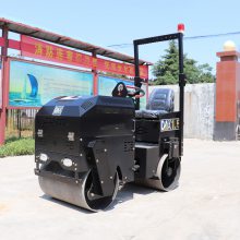 1.5吨小型压路机 回填路面用双钢轮压路机 座驾压实机