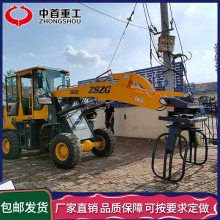 装载机带青储抱夹 铲车改青储饲料抱夹圆抱夹生产厂家