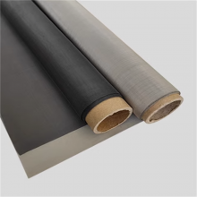 现货60目 100目钛丝编织网 填料用黑色钛网科研所电极实验用