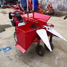 小地块玉米收割机 手扶式山地丘陵收玉米收获机 乐丰机械