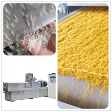 泰诺黄金米设备螺杆生产工艺 人造米粗粮细做时产200公斤
