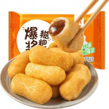 爆浆糍粑 红糖夹心糯米糍年糕 餐饮火锅店招牌小吃