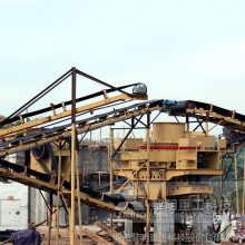 黎明重工 沙石厂办厂条件 时产100吨的河卵石制沙机生产线