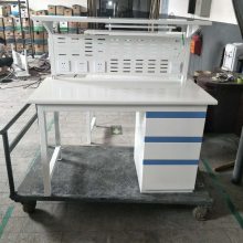 厂家加工钣金加工外壳全钢制实验台工厂工作台定制