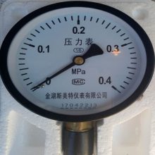 普通压力表 Y-100 0～0.6MPa 1.6级