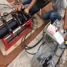 甘肃武威全自动热熔对接焊机90-250燃气管道对接焊机 pe管对焊机厂