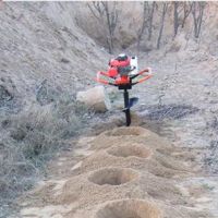 厂家地钻混合油挖坑机 果树种植挖洞机 骏力果树种植挖洞机
