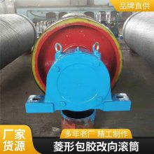 鑫文浩生产|人字包胶滚筒|加工|D1800传动滚筒|