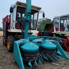 加工定制农业畜牧业轮胎式地滚刀青储机 收割倒伏玉米秸秆青储机