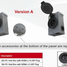 ETL NEMA SS2-50P/ NEMA14-30P/ NEMAL5-30P RV ͷ