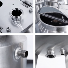 各种不锈钢容器/304机械设备来图加工定制