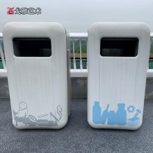 不锈钢垃圾桶 玻璃钢垃圾桶 重庆戈雅艺术