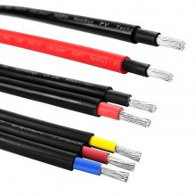 TUV欧标太阳能光伏电缆线4平方单芯2芯3芯光伏直流线材