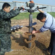 地面打洞机型号 大马力栽树种树挖坑机 宏兴手提式打眼机