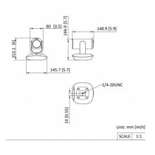 DS-UVC-U108R Pro 4KֱLight̨ ͷ3.4 mm~40.8 mm ݶֱ