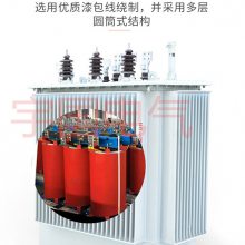 武胜县S9-200KVA 配电变压器 油浸变压器 10KV电力变压器10000V/400V