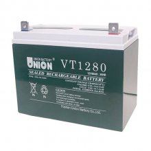 友联蓄电池VT1280韩国UNION蓄电池12V80AH通讯设备 直流屏配套