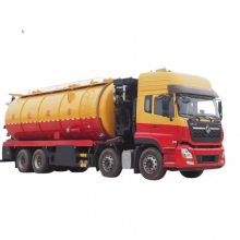 文胜东风天龙32方清洗吸污车 黑水化油池雨污清理 粪便清运