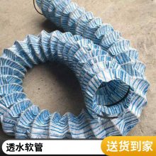 软式透水管 绿地广场地下车库排水管隧道绿化市政工程透水蛇皮管