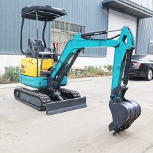 10型工程农用款小挖机挖沟植树小型挖掘机农村包活用微型钩机