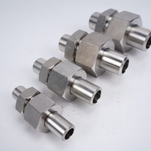 对焊式外螺纹活接304不锈钢异径直通终端中间接头2分至1寸可定制