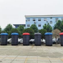 智慧城市新基建地埋式垃圾桶,解决传统垃圾收集痛点,赋能高端社区与景区