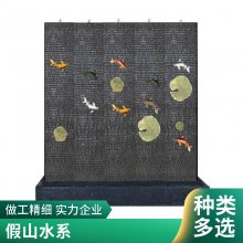 天然流水板彩色文化石水幕墙厂家 室内景观砖外墙装修 晋瓷石英砖