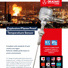 ¶ȴȵExplosion Flame Proof Temperature Sensor CAT.NO.OMC-9001