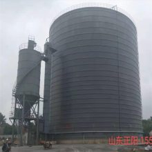 南京大型焊接钢板库设计 4万吨粉煤灰仓工艺布局