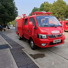 小型蓝牌1吨水罐消防车 威斯特PS20W型消防炮 流量20L/S