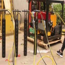 长治劈裂机液压棒基坑开挖石灰石液压劈石机