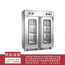 美厨双门消毒柜RTP1540MC-6热风循环高温推车式消毒柜