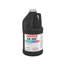 汉高 LOCTITE AA 352 透明、琥珀色、UV光/促进剂固化丙烯酸胶黏剂