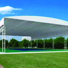 推拉篷 电动伸缩棚厂家 户外移动篷定制宏亿源