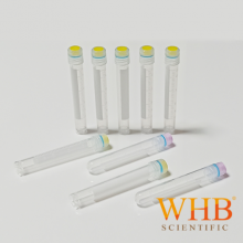 WHB 厂家供应 5ml自立式冻存管，螺旋盖，耐低温-187度，刻度0.5-1.8ml，灭菌