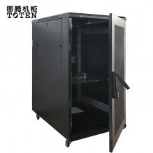 图腾G36022网络服务器机柜2米1.8米1.6米1.2米42U22U18U玻璃网门