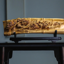 晋江酒店软装设计 艺术品 品牌 馆 民宿 椴木木雕艺术品 浅浮雕 伍一艾